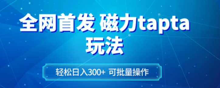 全网首发磁力toptop玩法 轻松日入300+-十一网创