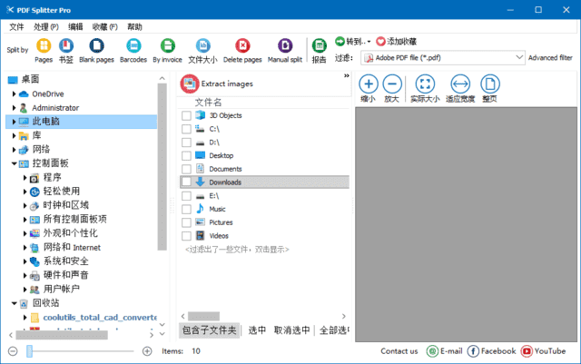 CoolUtilsPDFSplitter(PDF分割工具)Prov6.1.0.79多语便携版-十一网创