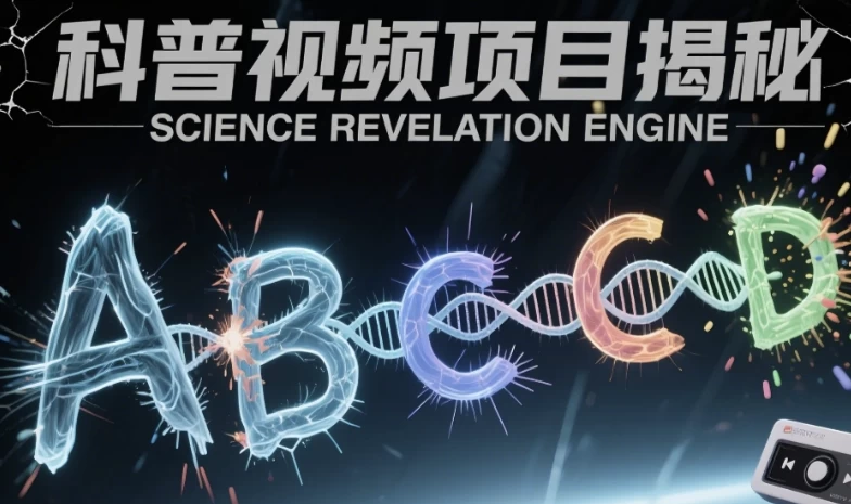 蓝海赛道科普视频项目揭秘，1分钟短片双重变现，轻松实现高收益-十一网创