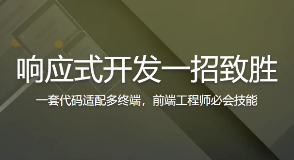 响应式开发一招致胜-十一网创