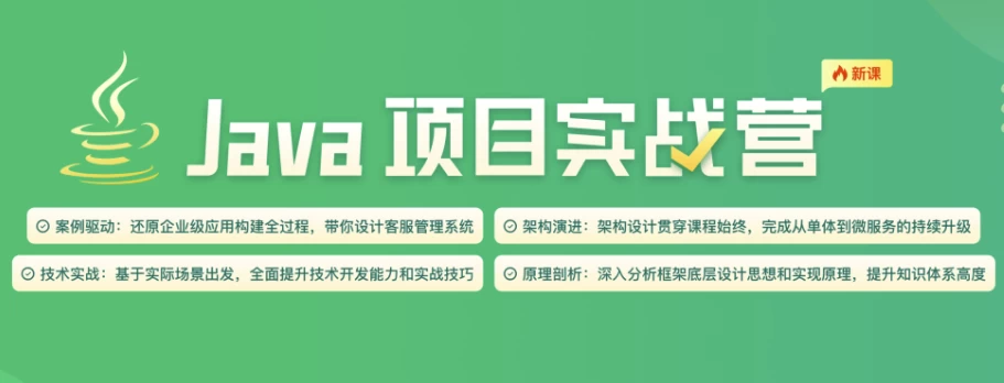 Java项目实战营-十一网创