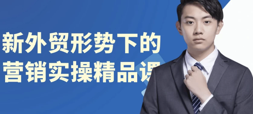 新外贸形势下的营销实操精品课-十一网创