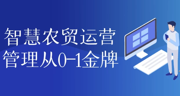 智慧农贸运营管理从0-1金牌-十一网创