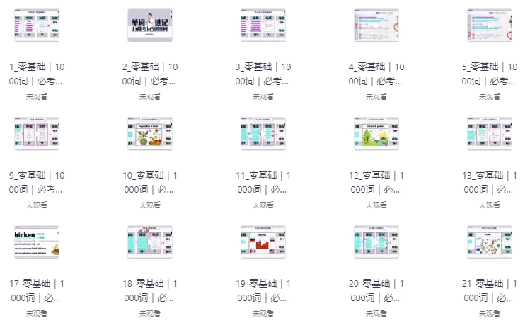 原原高ING《英语速记课·万能考试5000词》-带资料-十一网创