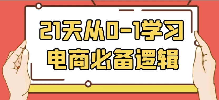 21天从0-1学习电商必备逻辑-十一网创