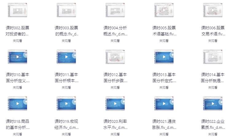 零基础炒股入门视频教程-十一网创