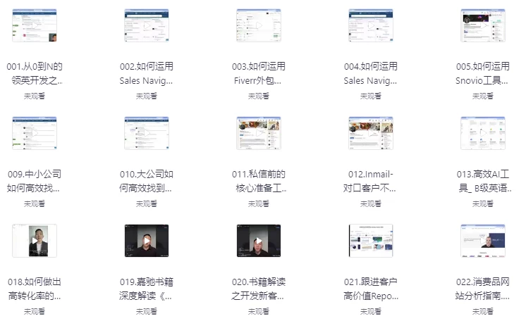 深度掌握0到N的社媒开发思维-十一网创