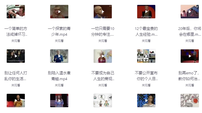 TED演讲课程视频、原文（带注释）2010-2020年大合集-十一网创