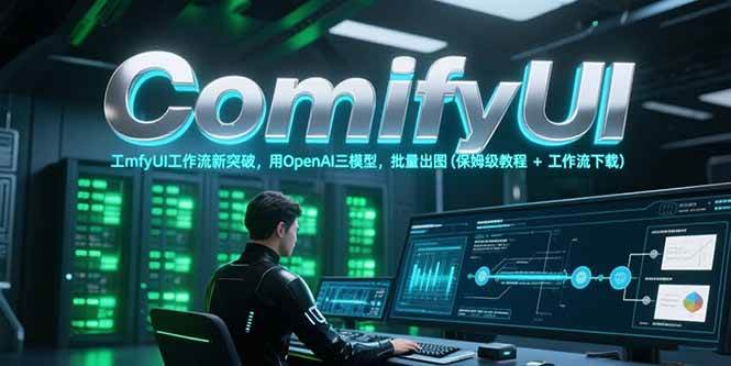 （15191期）ComfyUI工作流新突破，用OpenAI三模型，批量出图(保姆级教程+工作流下载)-十一网创