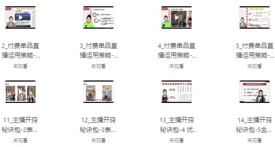 电商单品运营型主播必修课-十一网创