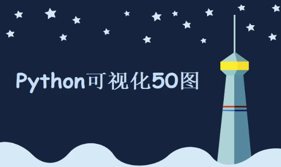 Python数据可视化教程，50个实战案例（Matplotlib+Seaborn+高清图表解析）-十一网创