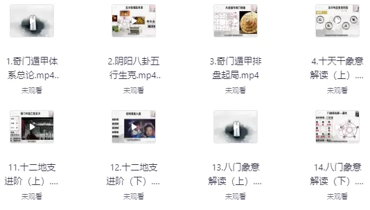 奇门遁甲+易经+决策学-十一网创