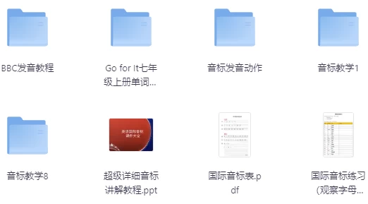 国际音标速读宝典+课程PPT+BBC发音教程-十一网创