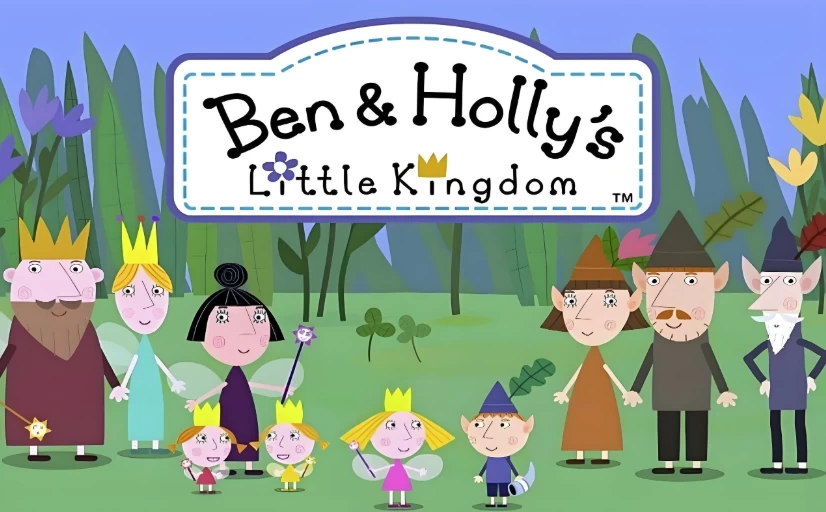 幼儿英语启蒙动画片《本和霍利的小王国BenandHollysLittleKingdom1-2季(视频+音频)》-十一网创