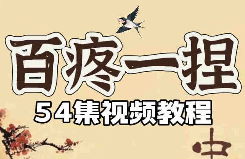 百疼一捏合集54节课程-十一网创