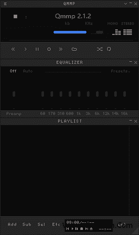 Qmmp(基于Qt开源音乐播放器)v2.2.7多语便携版-十一网创