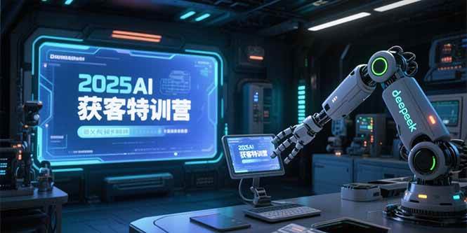 （15289期）2025AI获客特训营，AI图文视频全制作，deepseek工具实操教学-十一网创