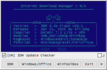 IDM6.4xbyAli.Dbg(IDM激活工具最新版)v20.2绿色版-十一网创