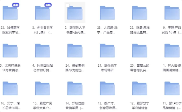 运营、创业、产品、营销（课程大合集）-十一网创