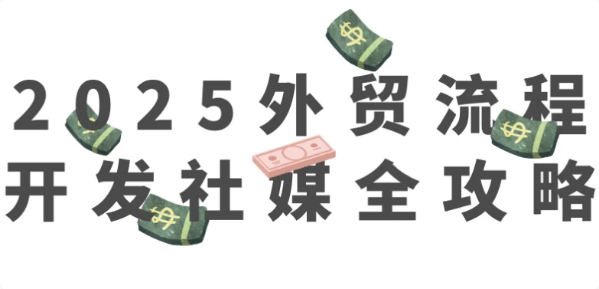 2025外贸流程开发社媒全攻略-十一网创