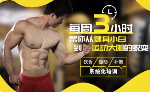 扔掉无效健身！每周3小时，拥有完美身材-十一网创