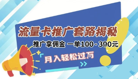 2025年外面卖1500的流量卡项目最新玩法，绿色无门槛对新手非常友好，日入3张+-十一网创