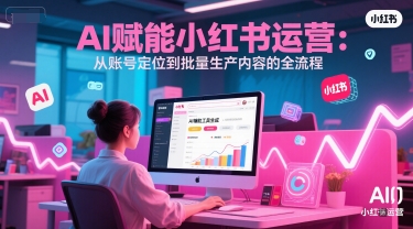 AI赋能小红书运营：从账号定位到批量生产内容的全流程-十一网创