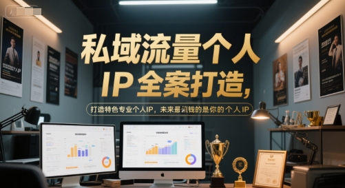 私域流量个人IP全案打造，打造特色专业个人IP，未来最值钱的是你的个人IP-十一网创