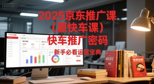 2025京东推广课（原快车课）解锁京东快车推广密码，新手必看运营宝典-十一网创