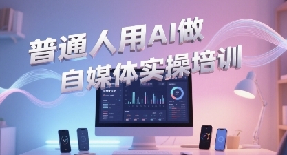 普通一个人用AI做自媒体，助你轻松开启AI自媒体创作之路-十一网创