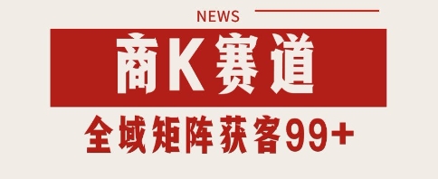 小红书某音商K赛道引流获客自热矩阵日引200+【揭秘】-十一网创