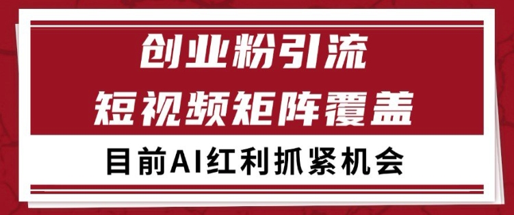 小红书某音创业赛道引流获客自热矩阵日引200+【揭秘】-十一网创