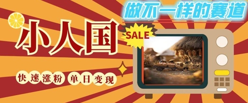 DeepSeek+绘图+视频制作小人国微观视频，小白轻轻松松上手，条条爆款，条条变现，单日就能收益-十一网创
