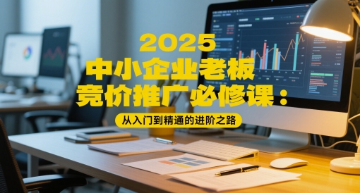 2025中小企业老板竞价推广必修课：从入门到精通的进阶之路-十一网创