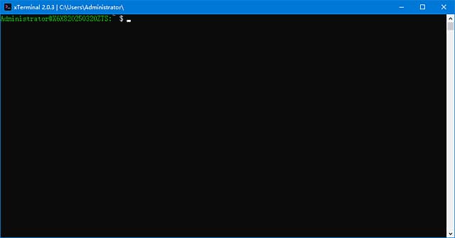 xTerminal(开源免费命令终端)v2.0.3中文绿色版-十一网创