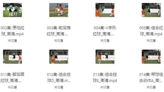 校园足球教学视频教程-十一网创