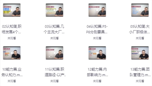 从个人贡献者向管理者进阶视频课-十一网创