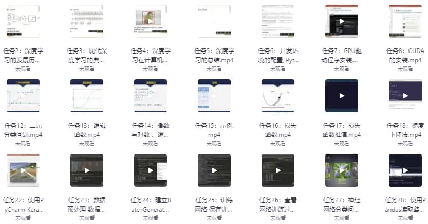 CV计算机视觉集训营–带源码课件-十一网创