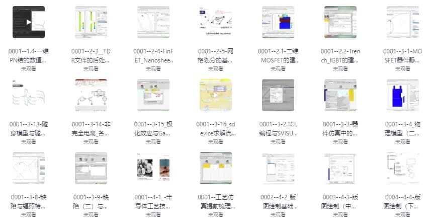 半导体器件建模仿真与分析教程-十一网创