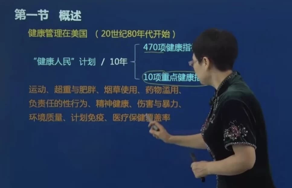 三级健康管理师培训精品课–带课件-十一网创