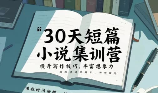 30天短篇小说集训营-十一网创