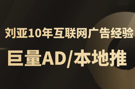 李亚老师·AD投放教程课程实战课-十一网创
