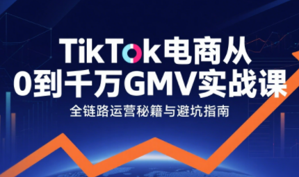 三千老师·TikTok电商从0到千万GMV实战课-十一网创