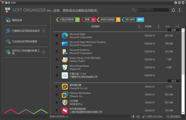 SoftOrganizer(软件卸载监控工具)v10.20多语便携版-十一网创