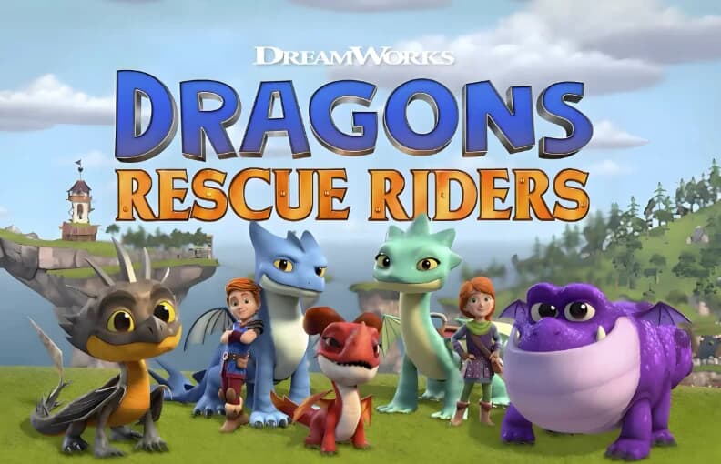 少儿英语启蒙动画《龙族：救援骑士Dragons：RescueRiders1-6季(视频+音频)》-十一网创