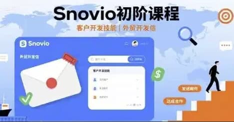 Snovio初阶课程-十一网创