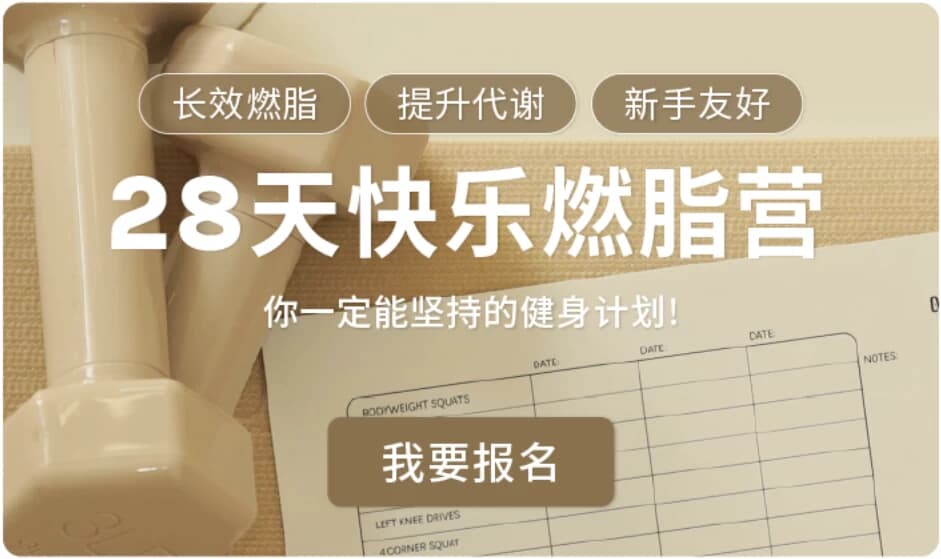 Jo姐·28天快乐燃脂训练营长效燃脂新手友好-十一网创