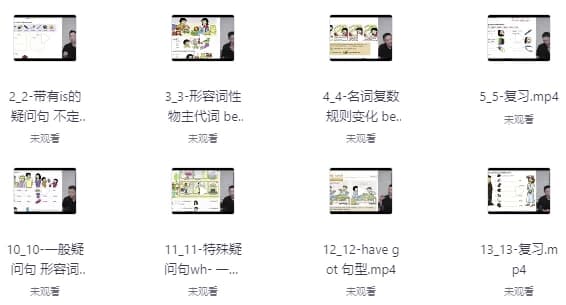 英语语法精讲课程-十一网创