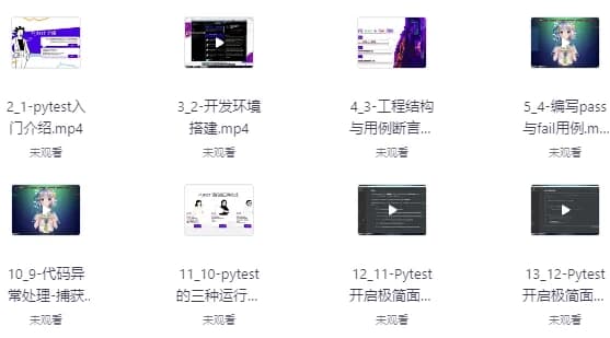 Pytest全栈自动化测试指南-十一网创